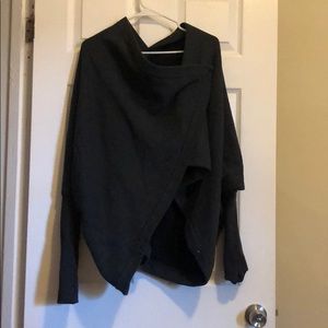 luluLemon wrap sweater